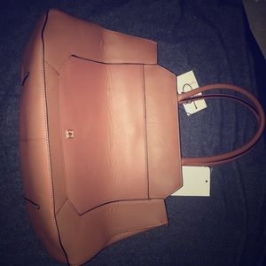 Ivanka Trump Bag Tan+accessory bag & dust bag! NWT